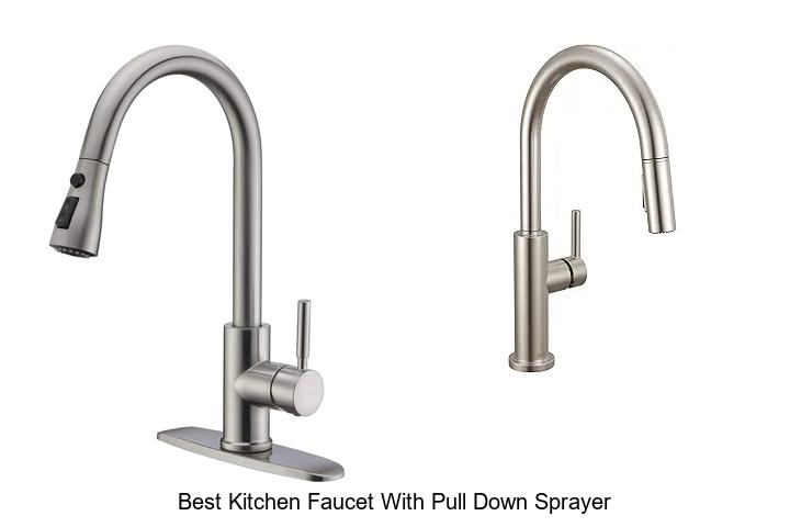 best kitchen faucet with pull down sprayer