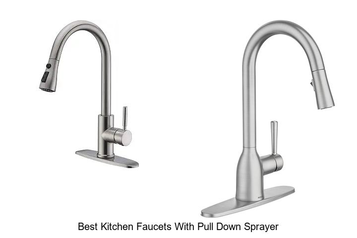 best kitchen faucets with pull down sprayer
