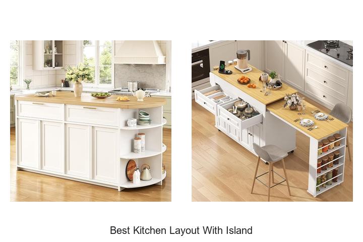 best kitchen layout with island