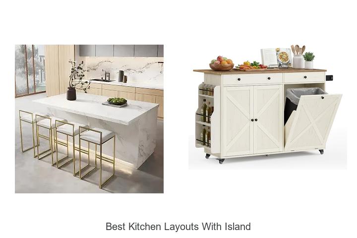 best kitchen layouts with island
