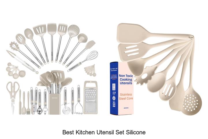 best kitchen utensil set silicone