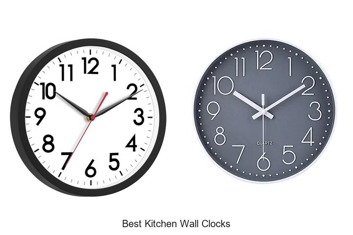 best kitchen wall clocks