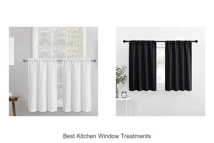 best kitchen window treatments