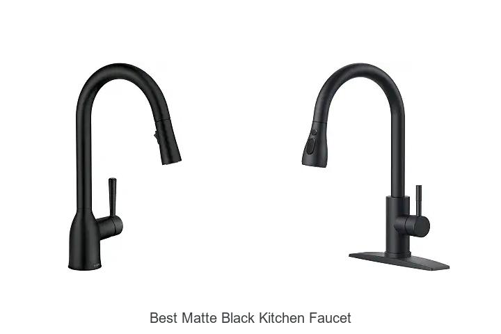 best matte black kitchen faucet