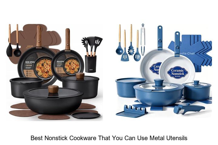 best nonstick cookware that you can use metal utensils
