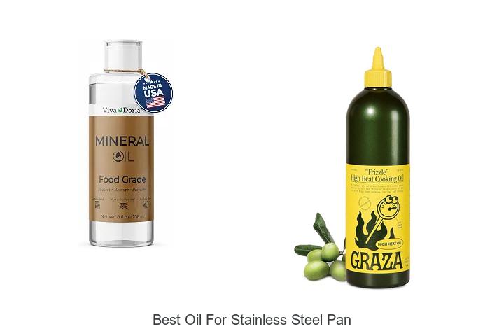 best oil for stainless steel pan