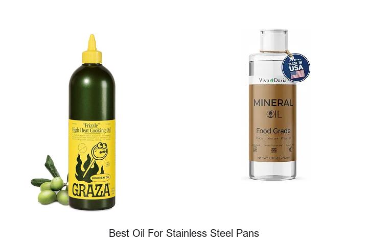 best oil for stainless steel pans