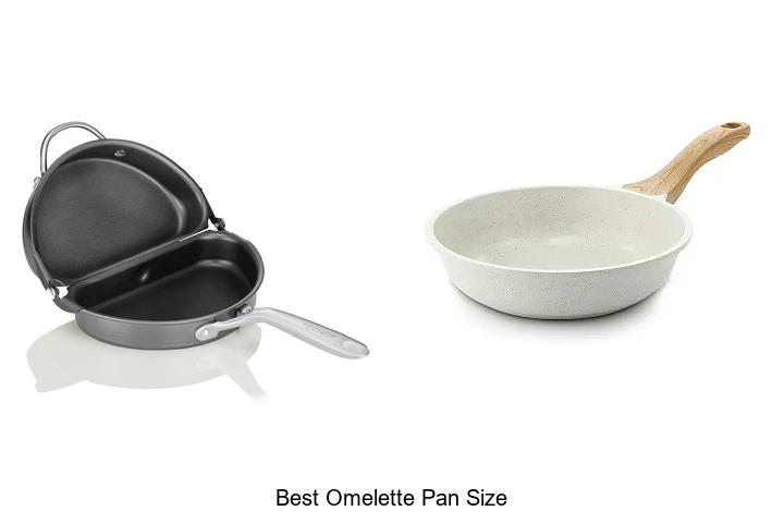 best omelette pan size