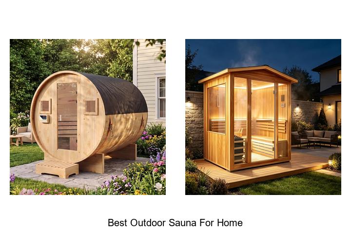 best outdoor sauna for home
