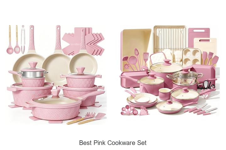 best pink cookware set