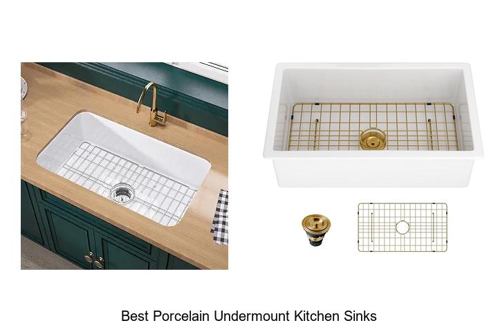 best porcelain undermount kitchen sinks