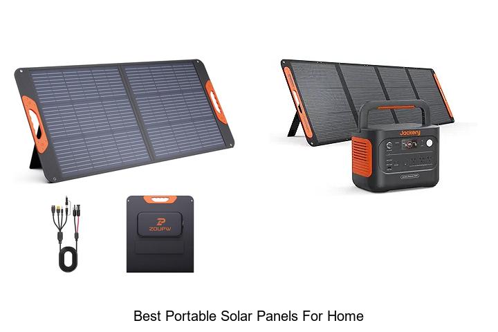 best portable solar panels for home