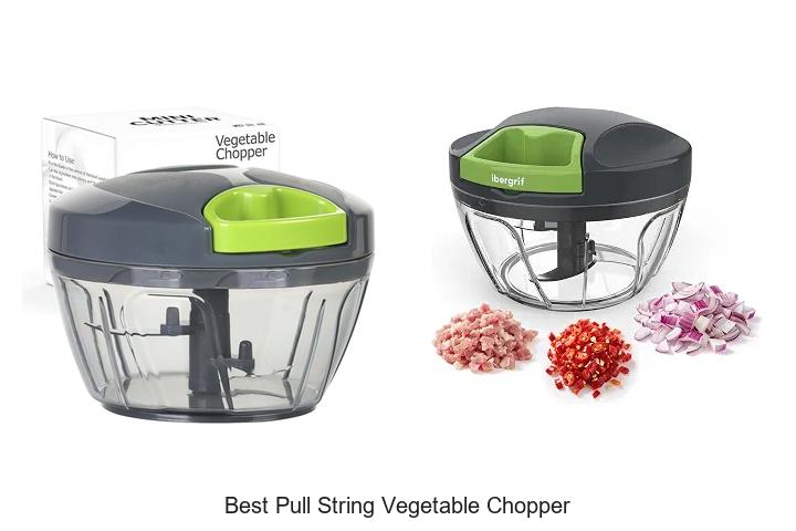 Best Pull String Vegetable Chopper That Will Save Time!