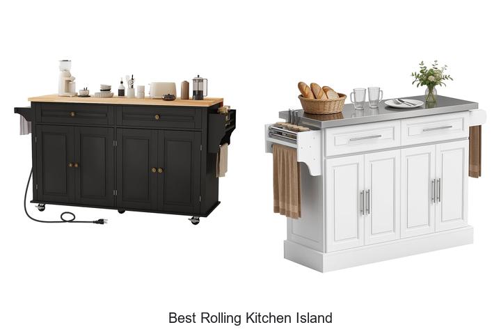best rolling kitchen island