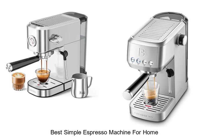 best simple espresso machine for home