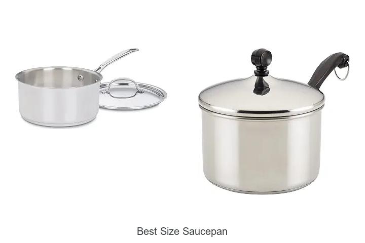 best size saucepan