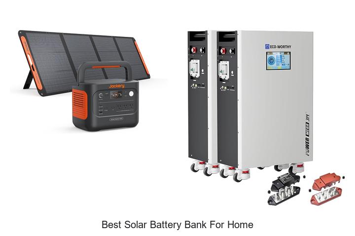 best solar battery bank for home