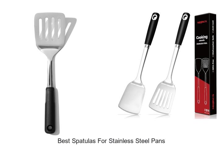 best spatulas for stainless steel pans