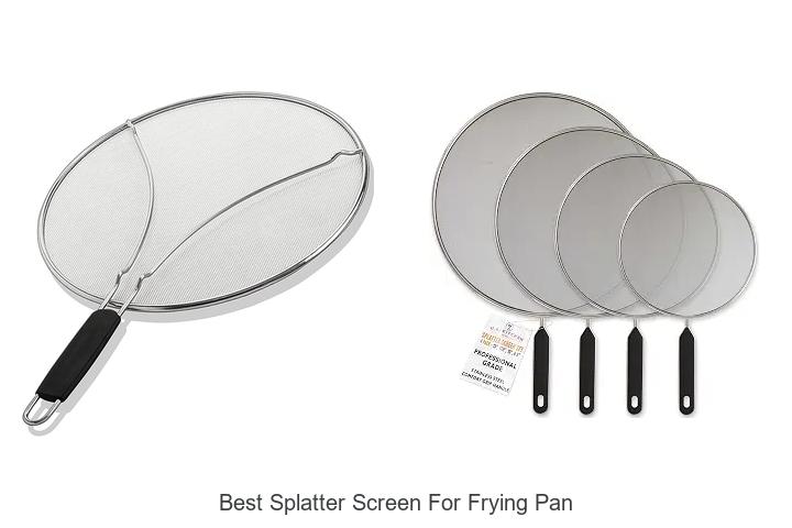 best splatter screen for frying pan