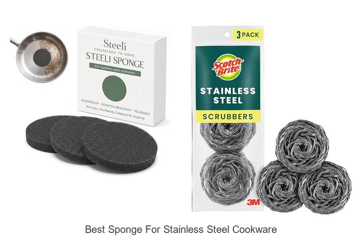 best sponge for stainless steel cookware