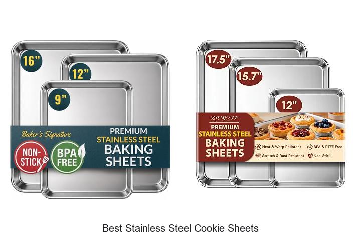 best stainless steel cookie sheets