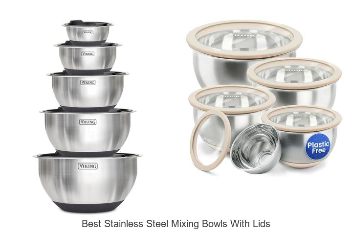 best stainless steel mixing bowls with lids