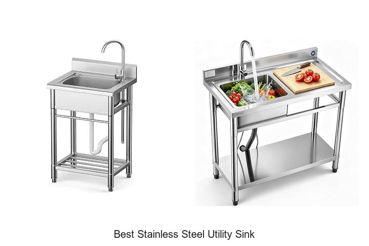 best stainless steel utility sink