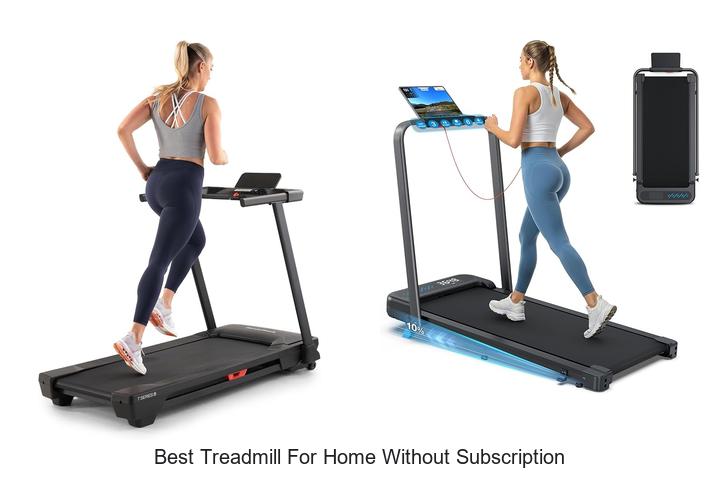 best treadmill for home without subscription