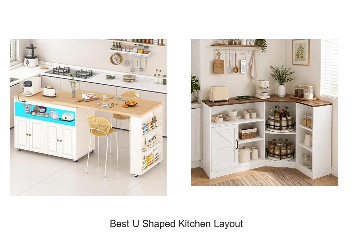 best u shaped kitchen layout