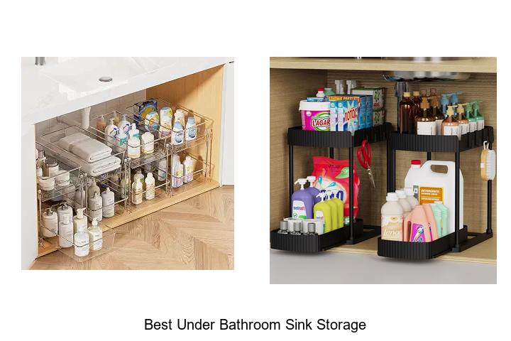 best under bathroom sink storage