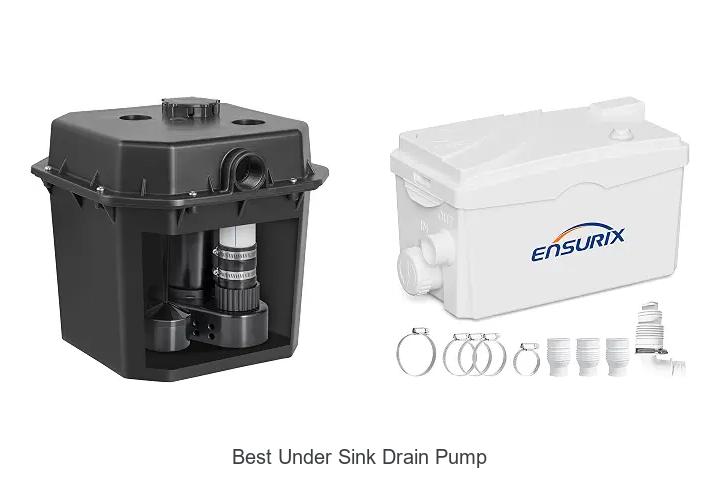 best under sink drain pump