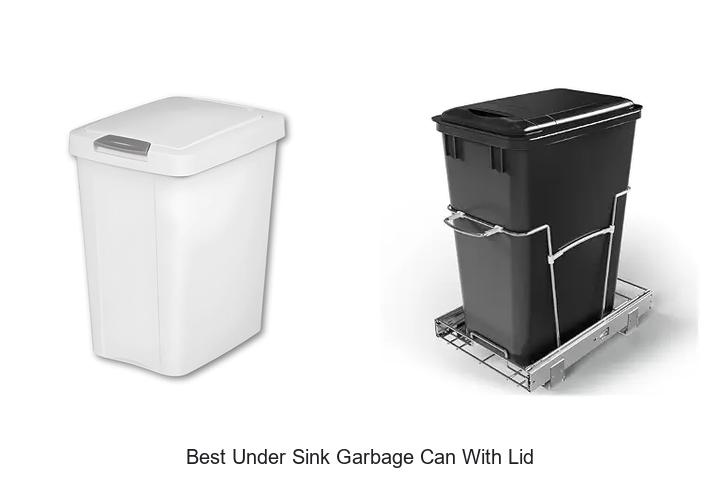 best under sink garbage can with lid
