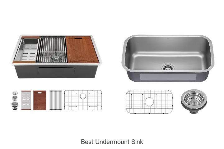 best undermount sink