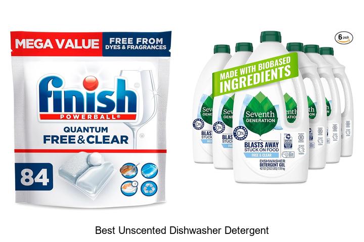 best unscented dishwasher detergent