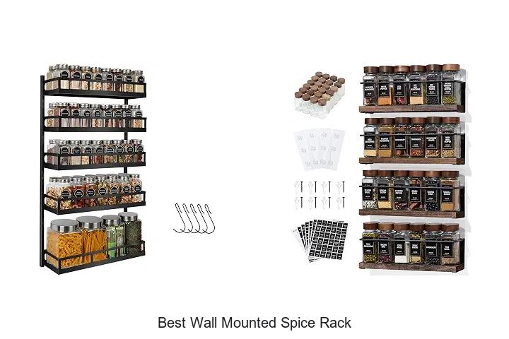 best wall mounted spice rack