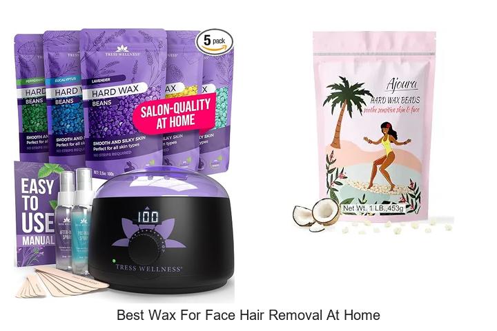 best wax for face hair removal at home