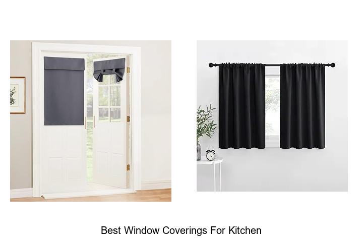 best window coverings for kitchen
