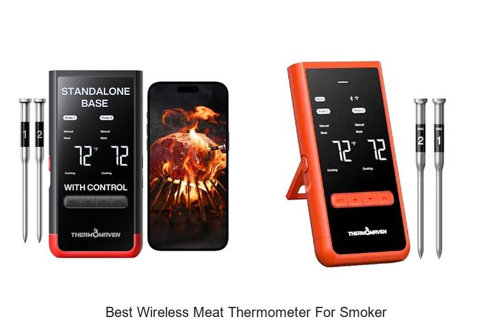 Best Wireless Meat Thermometer For Smoker: Top Picks!
