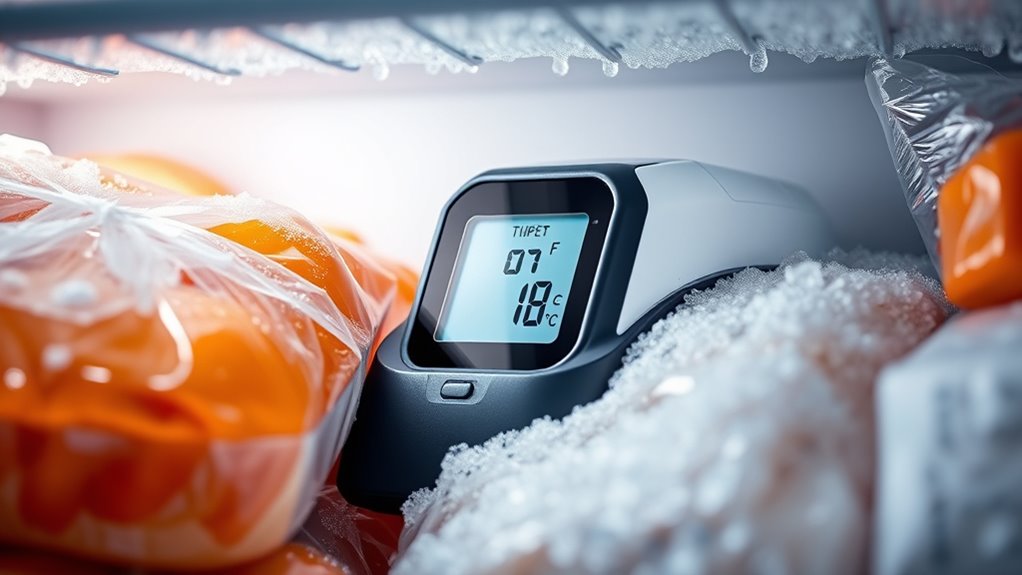check freezer temperature accurately