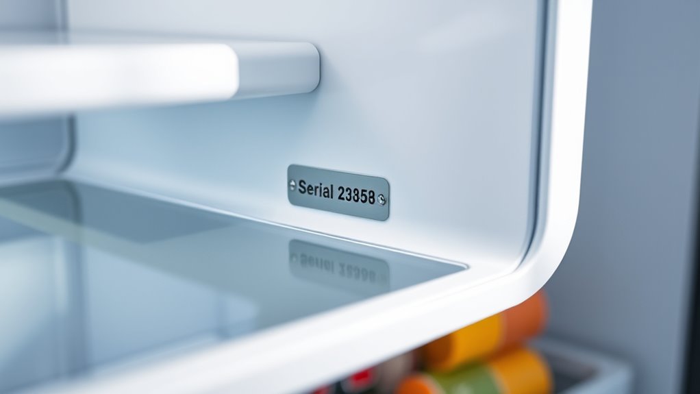 check inside for serial number