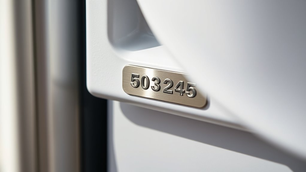 find whirlpool serial number