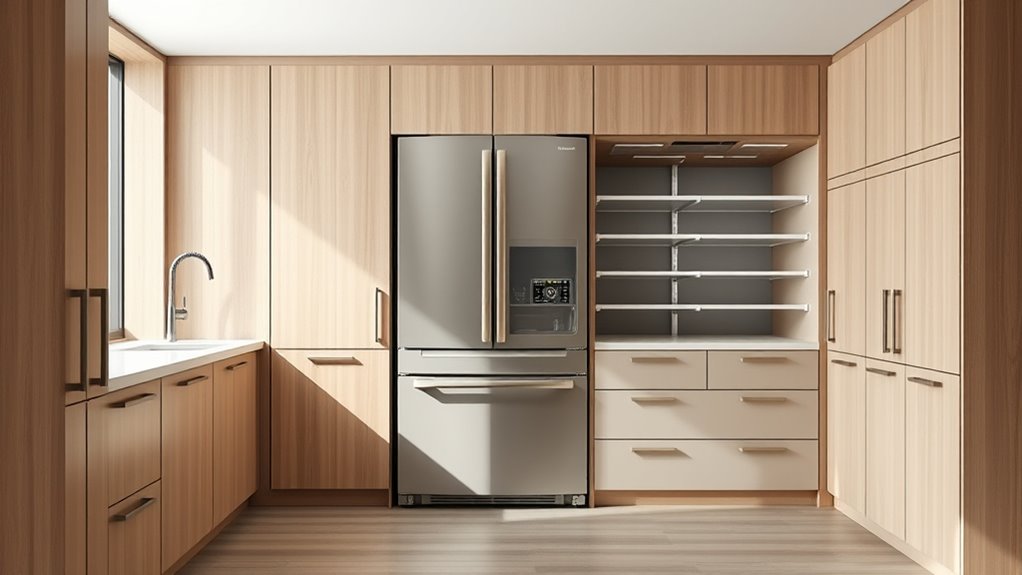 flexible adjustable refrigerator storage