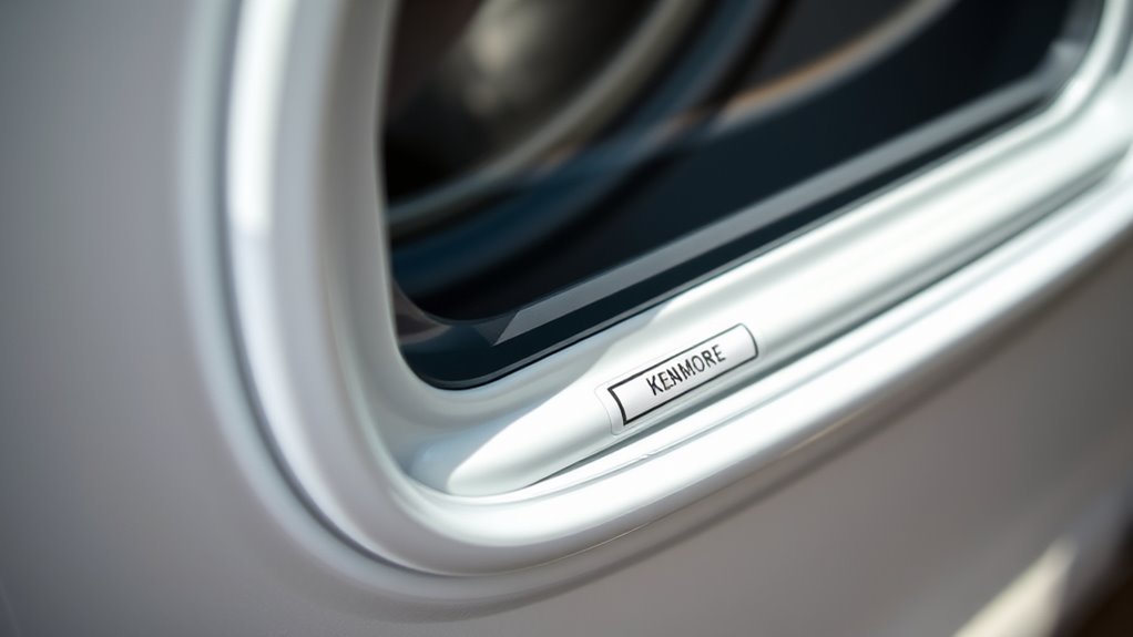 inspect washer door label