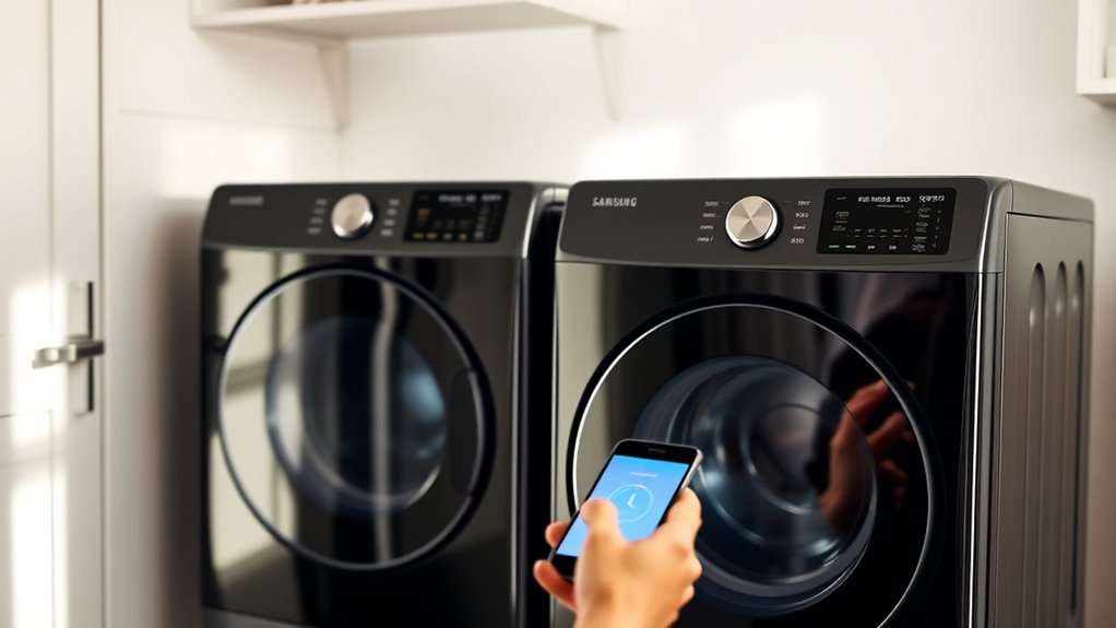 smart connected laundry management