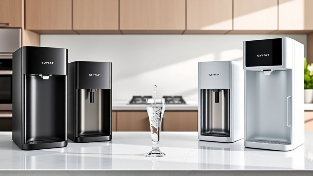 top fridge water dispensers