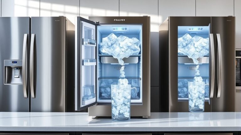 top nugget ice fridges