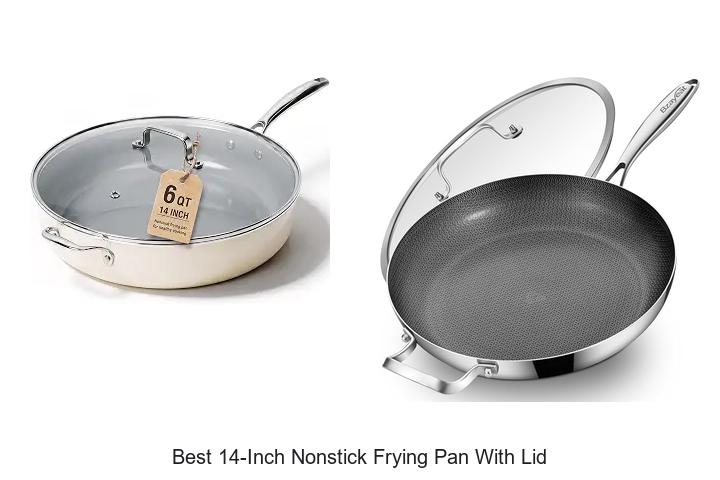 best 14 inch nonstick frying pan with lid