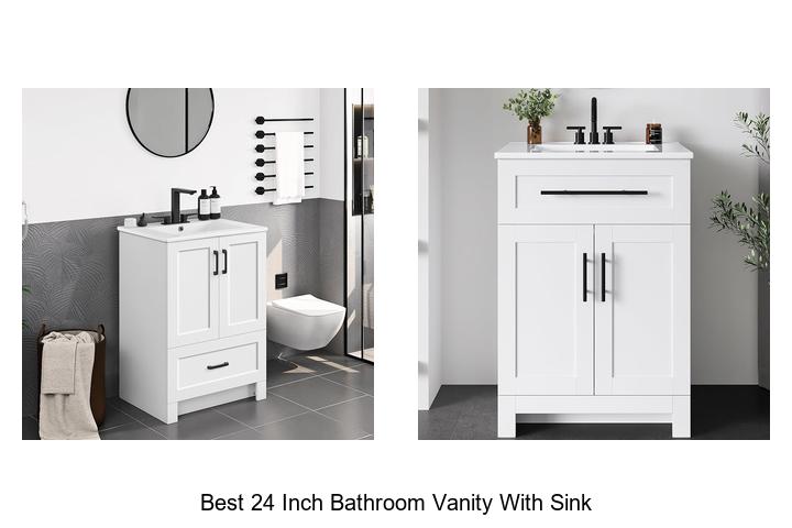 best 24 inch bathroom vanity with sink