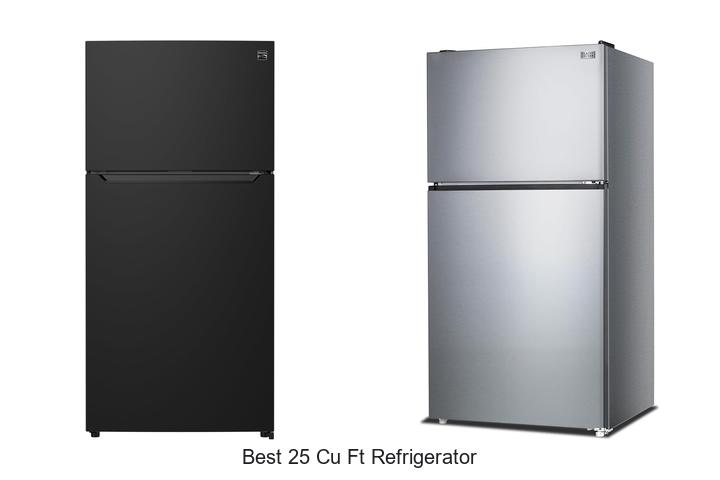 best 25 cu ft refrigerator