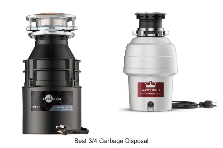 best 3 4 garbage disposal